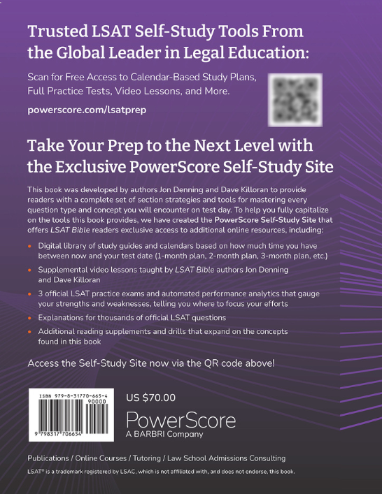 The PowerScore 2026-2027 LSAT Reading Comprehension Bible