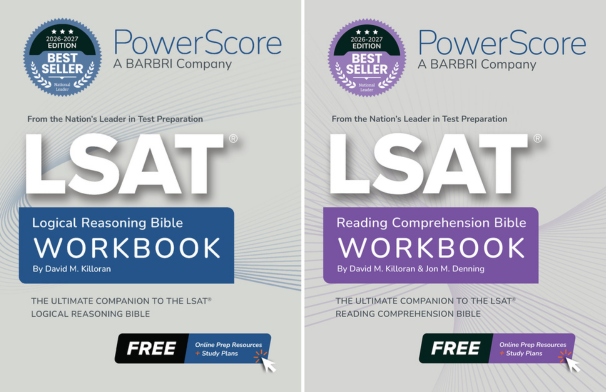 The PowerScore 2026-2027 LSAT Bible Workbook Pack