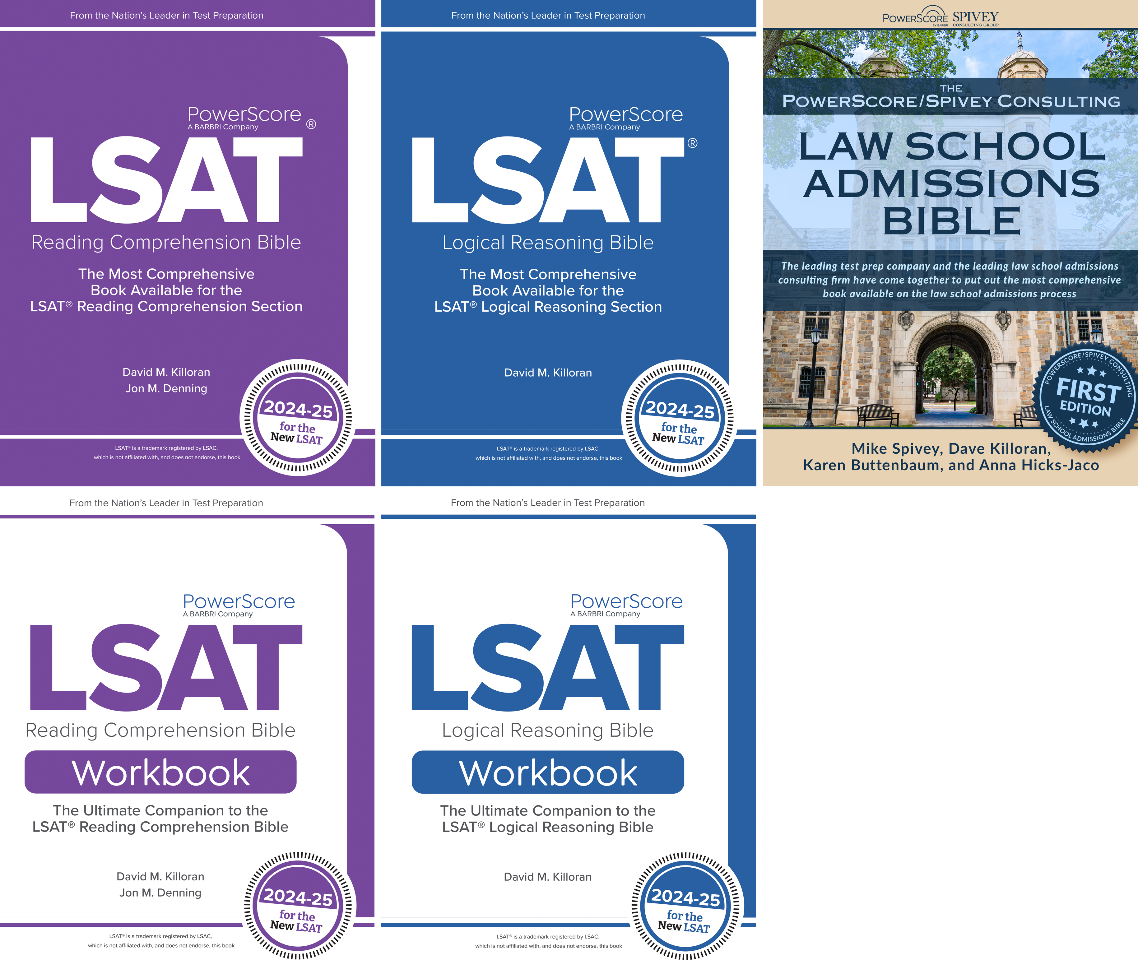 The PowerScore 2024-2025 LSAT Trilogy Practice Pack